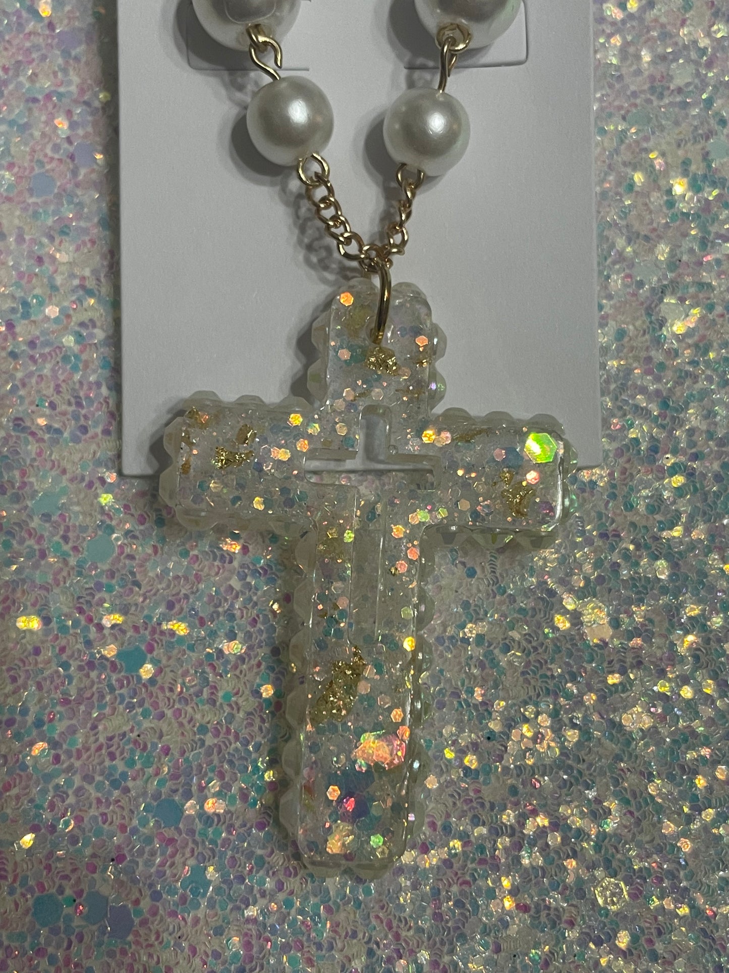 Glittering rosary