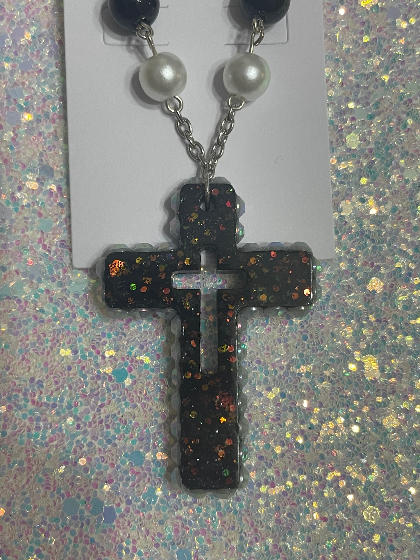 Glittering rosary