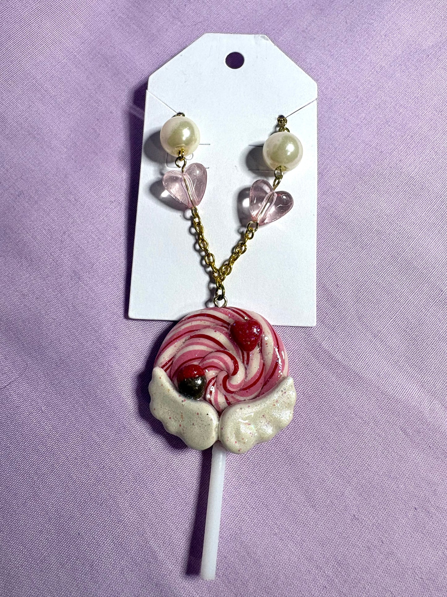 Cupid candy necklace
