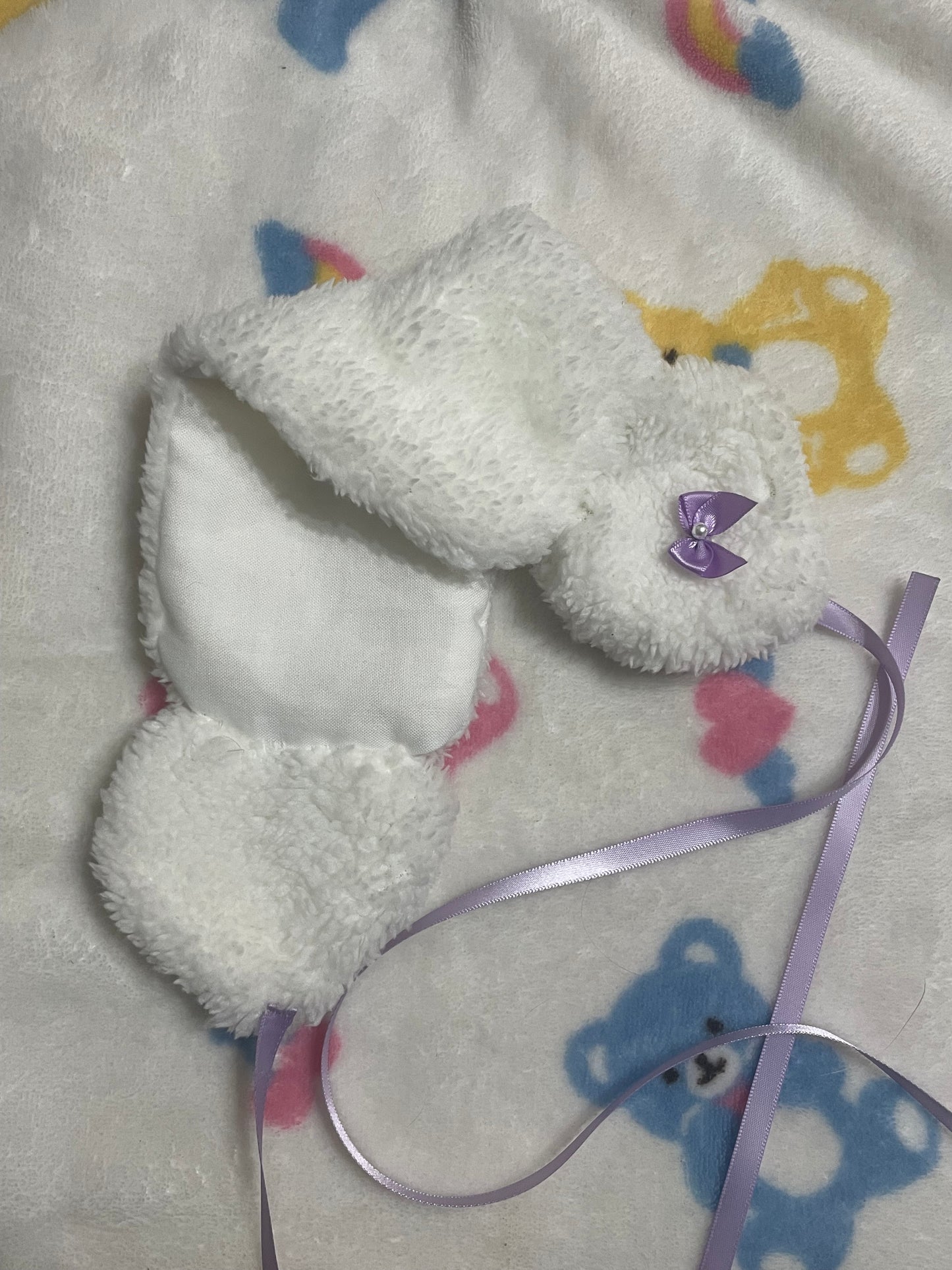 Heart rectangle headpiece
